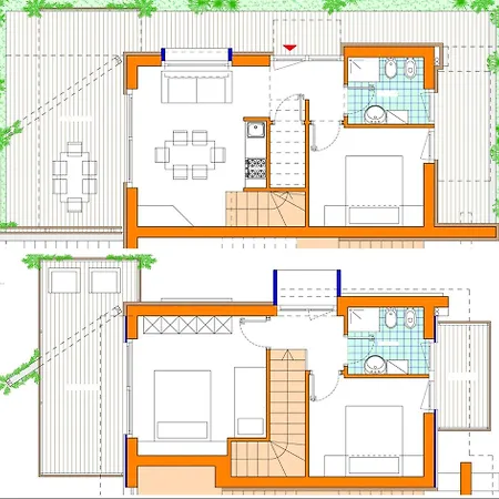Four-room In A Two-storey Villa-bibione *